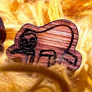 Costa Rican sloth earrings